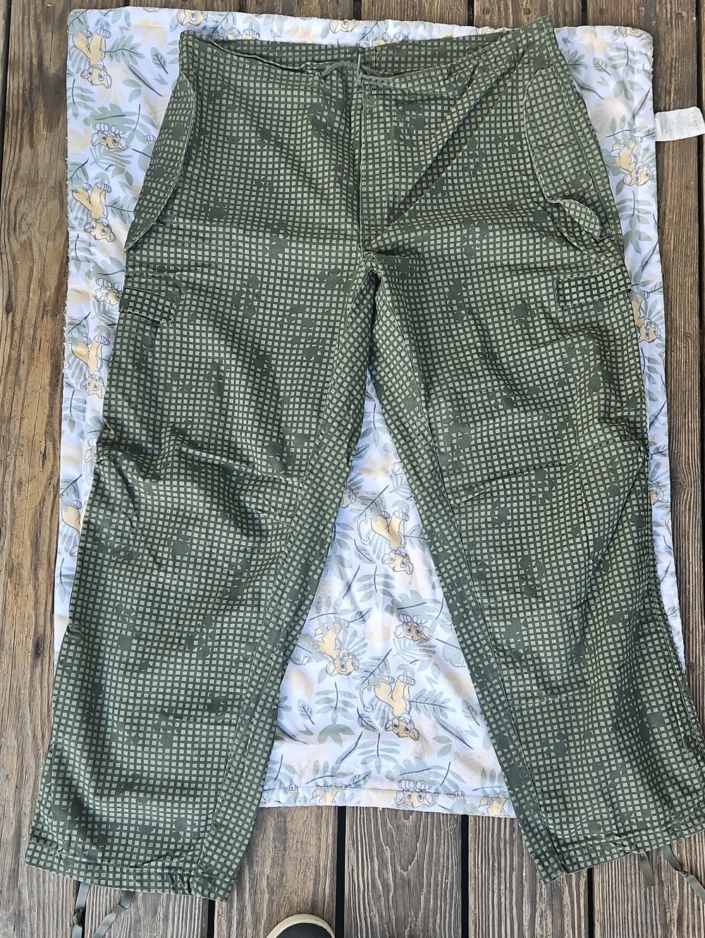 Night Camouflage Desert Pants.